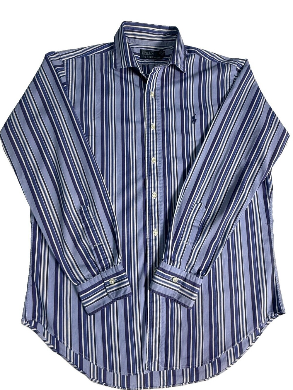 Polo Ralph Lauren Men’s Stanton Classic Fit Striped Button-Down Shirt, Sz m